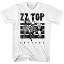 ZZ Top-Antenna 2-White Adult S/S Tshirt - Coastline Mall