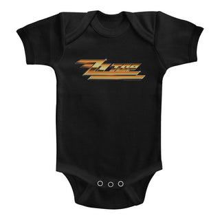 ZZ Top-Logo-Black Infant S/S Bodysuit - Coastline Mall