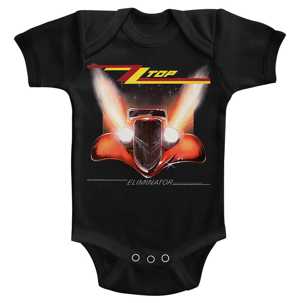 ZZ Top-Eliminator Cover-Black Infant S/S Bodysuit - Coastline Mall