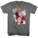 Bill And Ted-Bogus Rhombus W/ Texture-Graphite Heather Adult S/S Tshirt - Coastline Mall
