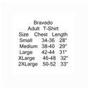 Adult Short Sleeve T-Shirt Size Chart - Coastline Mall